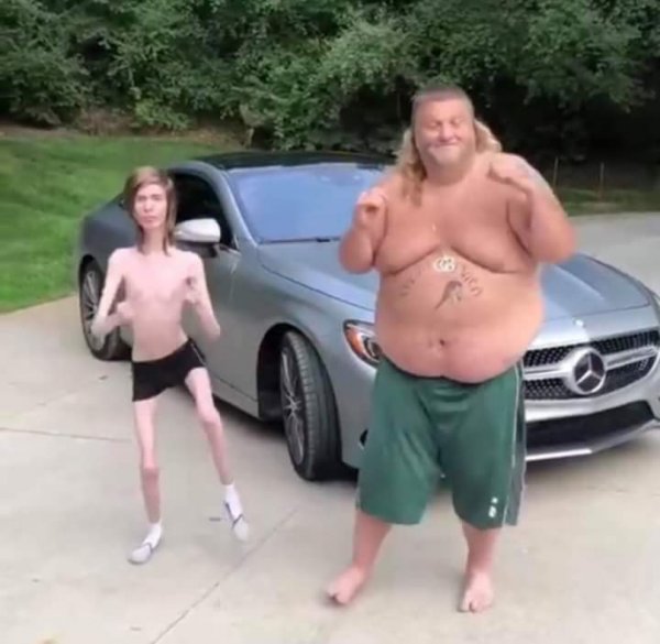 Худые и толстые девушки мемы