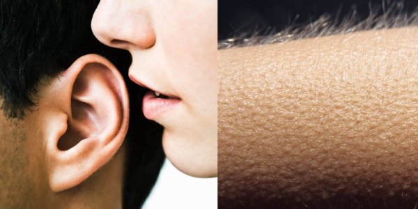 Шепчет на ухо