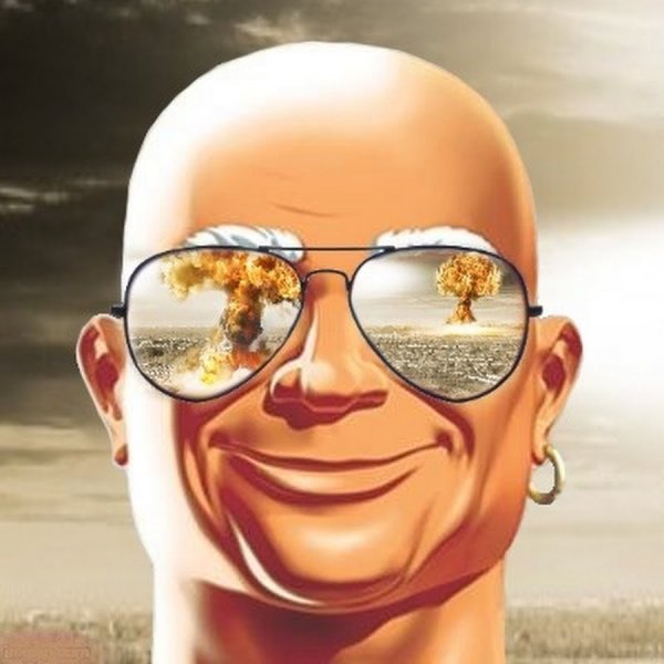 Лысый в очках