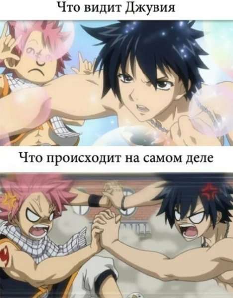 Приколы из аниме хвост феи