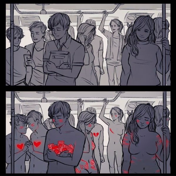 Депрессивные комиксы