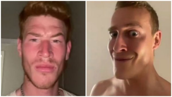 Человек со скулами