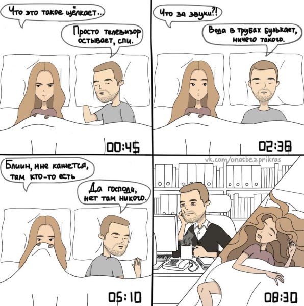 Смешные комиксы