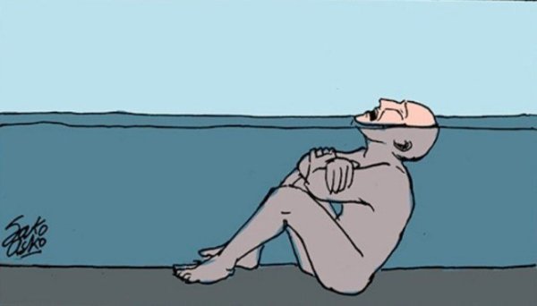 Мемы с тонущими людьми