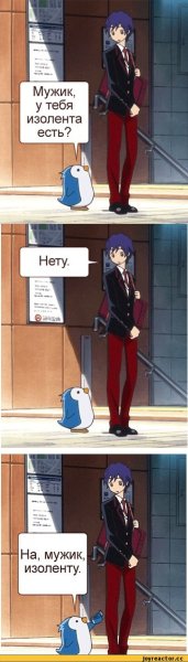 Мужик у тебя есть изолента