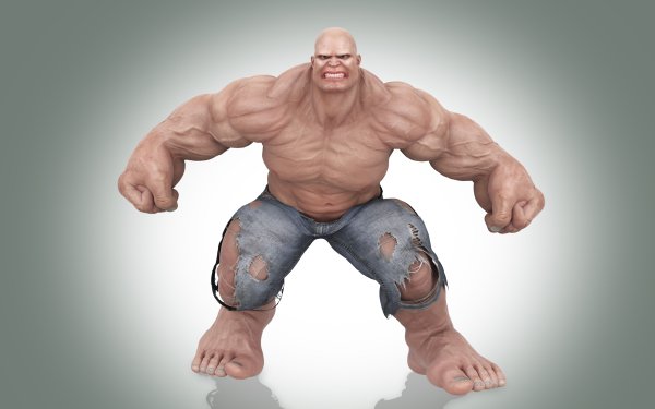 Мужик силач