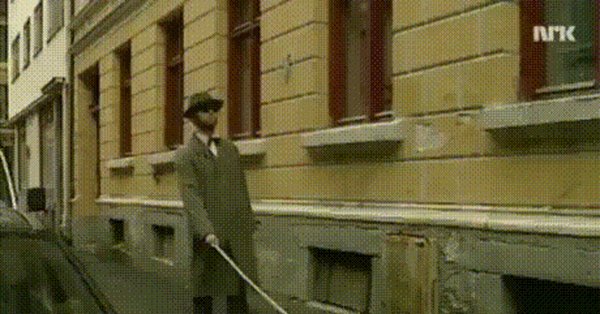 Слепой человек гифки