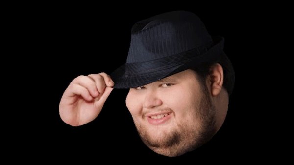 Жирный в шляпе