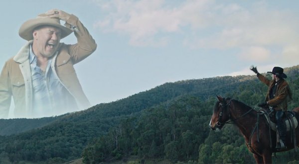 Джимми Барнс ковбой