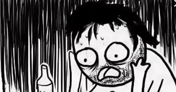 Мем чувак с бутылкой