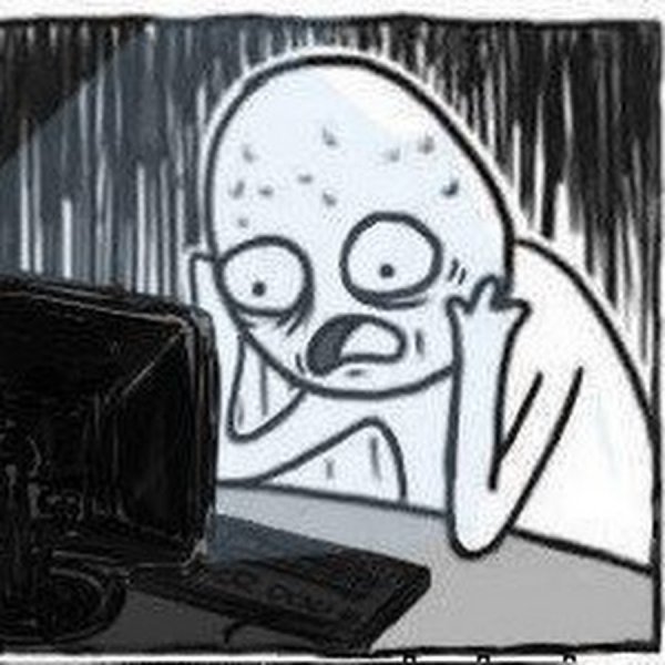 Депрессия за компом Мем