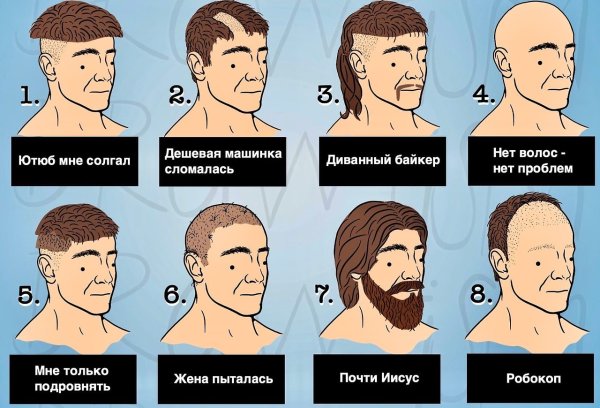 Стрижка прикол