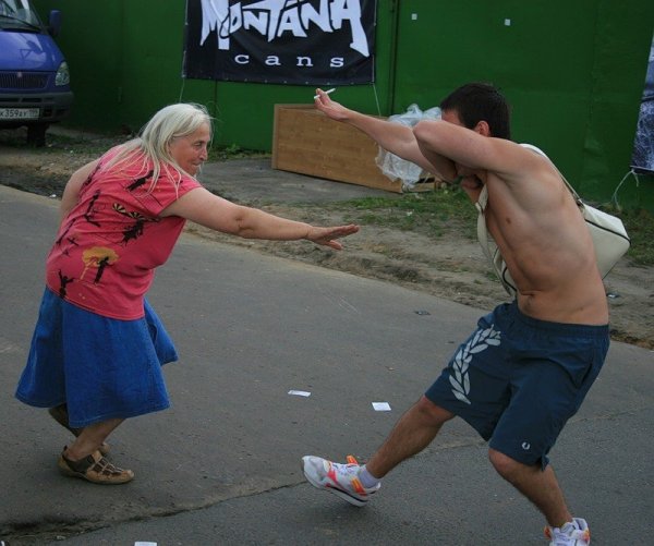 Шуточная драка