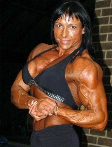 Самая перекаченная женщина в мире