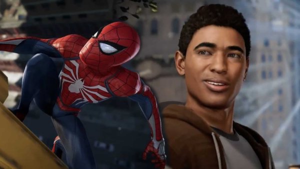 Человек паук негр