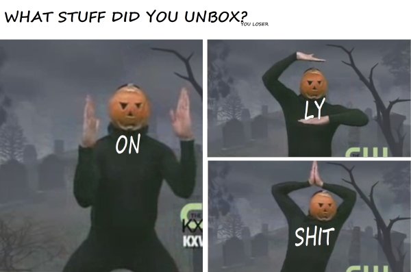 На ху я Мем с тыквой