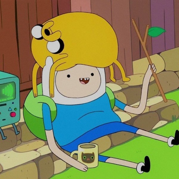 Финн парнишка и Джейк пес