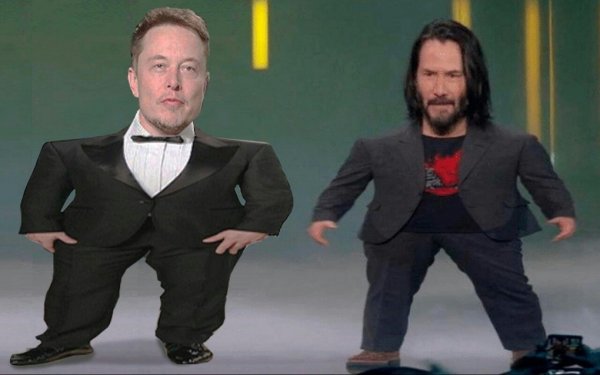 Киану Ривз карлик