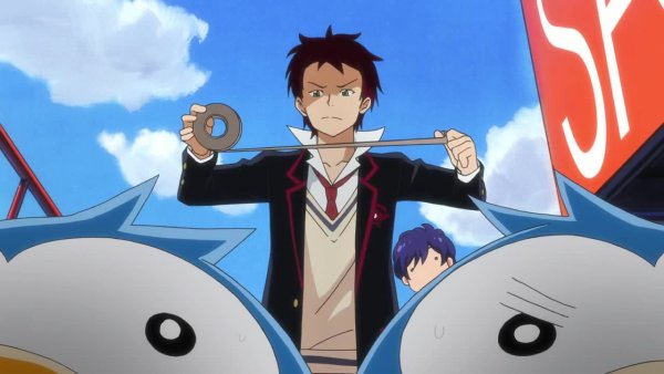 Пингвин с изолентой аниме