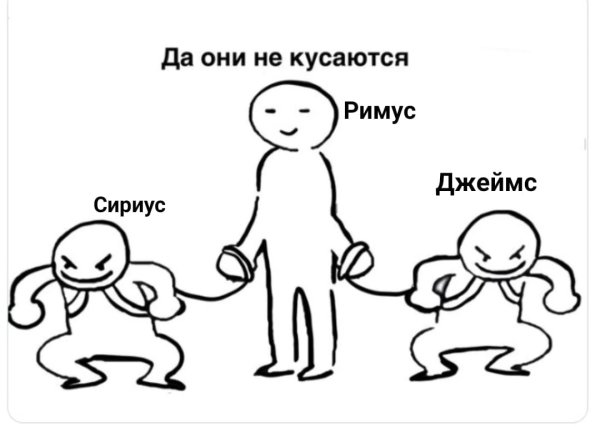 Три человечка Мем