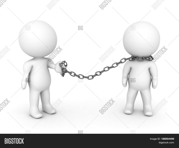 Прикованный человечек