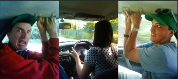 Когда девушка за рулем