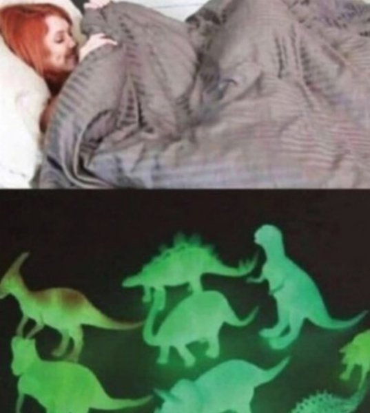 Динозаврики под одеялом
