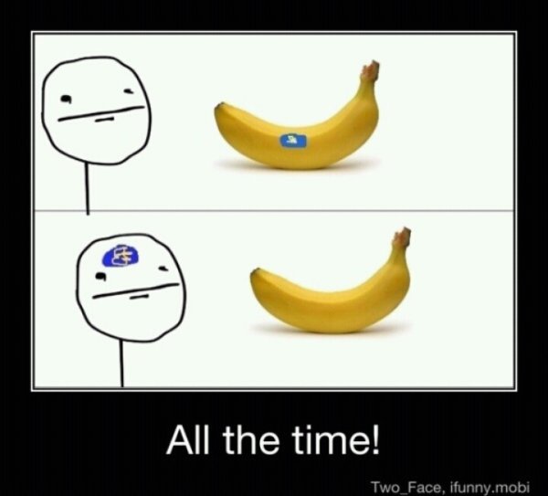 Мемы с бананом