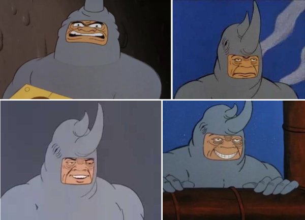 Носорог из человека паука