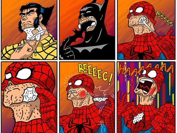 Смешные комиксы