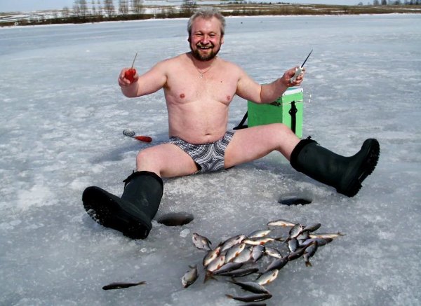 Мужик с рыбой