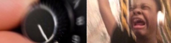 Мем с выкручиванием громкости