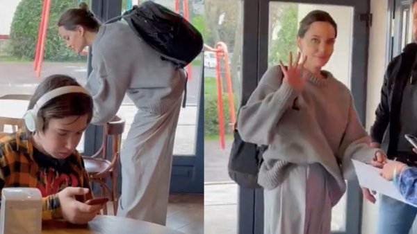 Анджелина Джоли во Львове