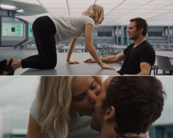 Кадры из фильма пассажиры