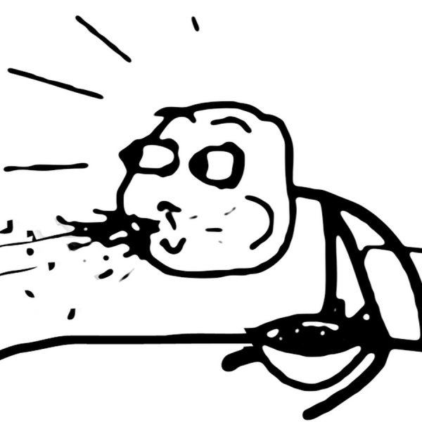 Человек выплевывает