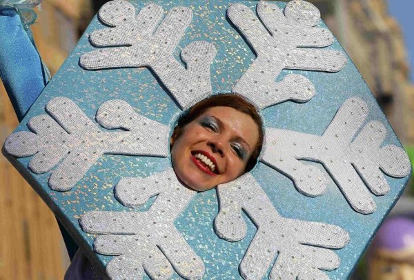 Толстые снежинки