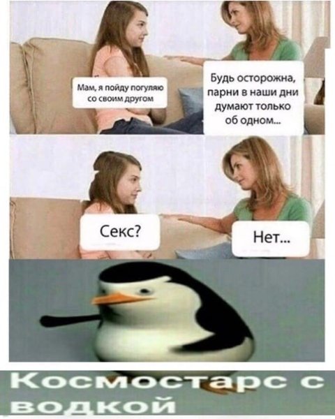 Мужчины думают только об этом Мем