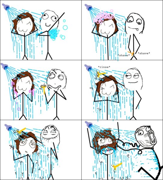 Смешные комиксы