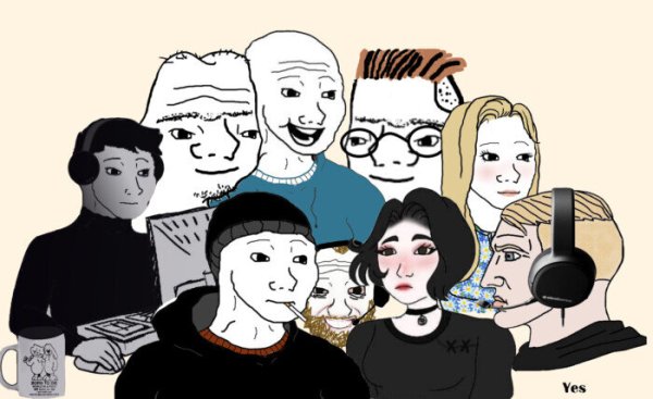 Современные Мем персонажи