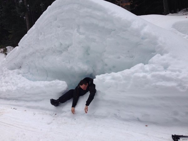 Огромные сугробы