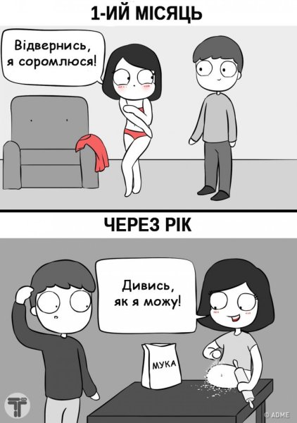 Смешные мемы про отношения