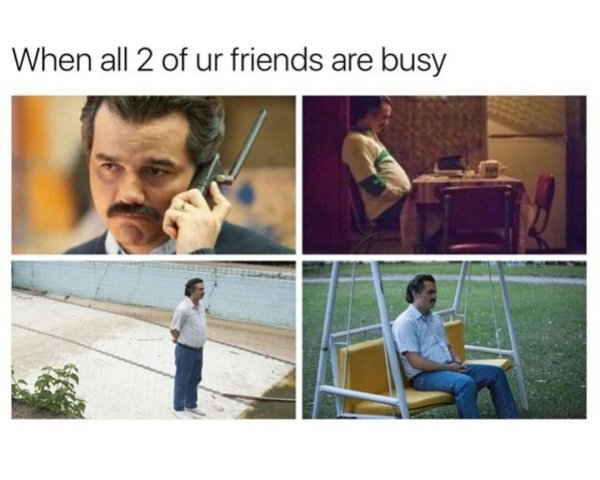 Мем парень ждет