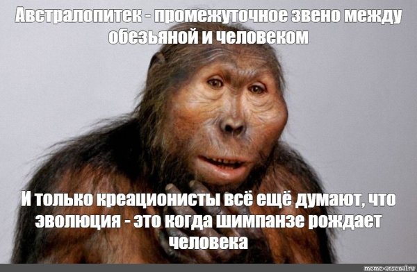 Мемы с древним человеком