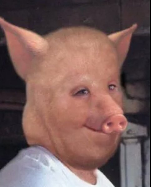 Человек с лицом све ньи