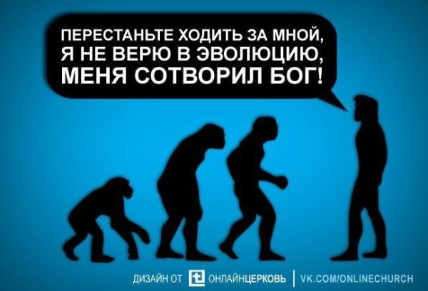 Теория Дарвина о эволюции человека