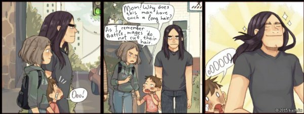 Боевые маги не стригут волос