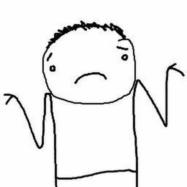 Пожимание плечами Мем