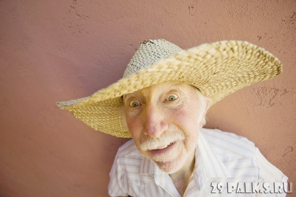 Дед в шляпе