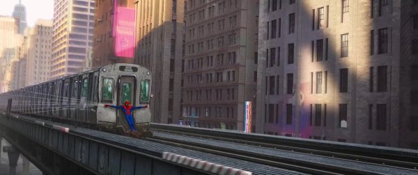 Тоби Магуайр поезд