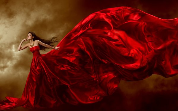 Фотосессия в Красном платье